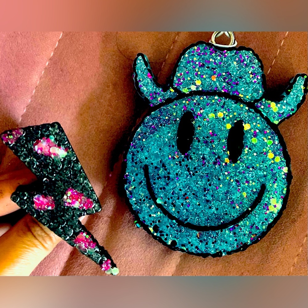 Cowboy Smiley Freshie Set  | Western | Cowboy | Cowgirl